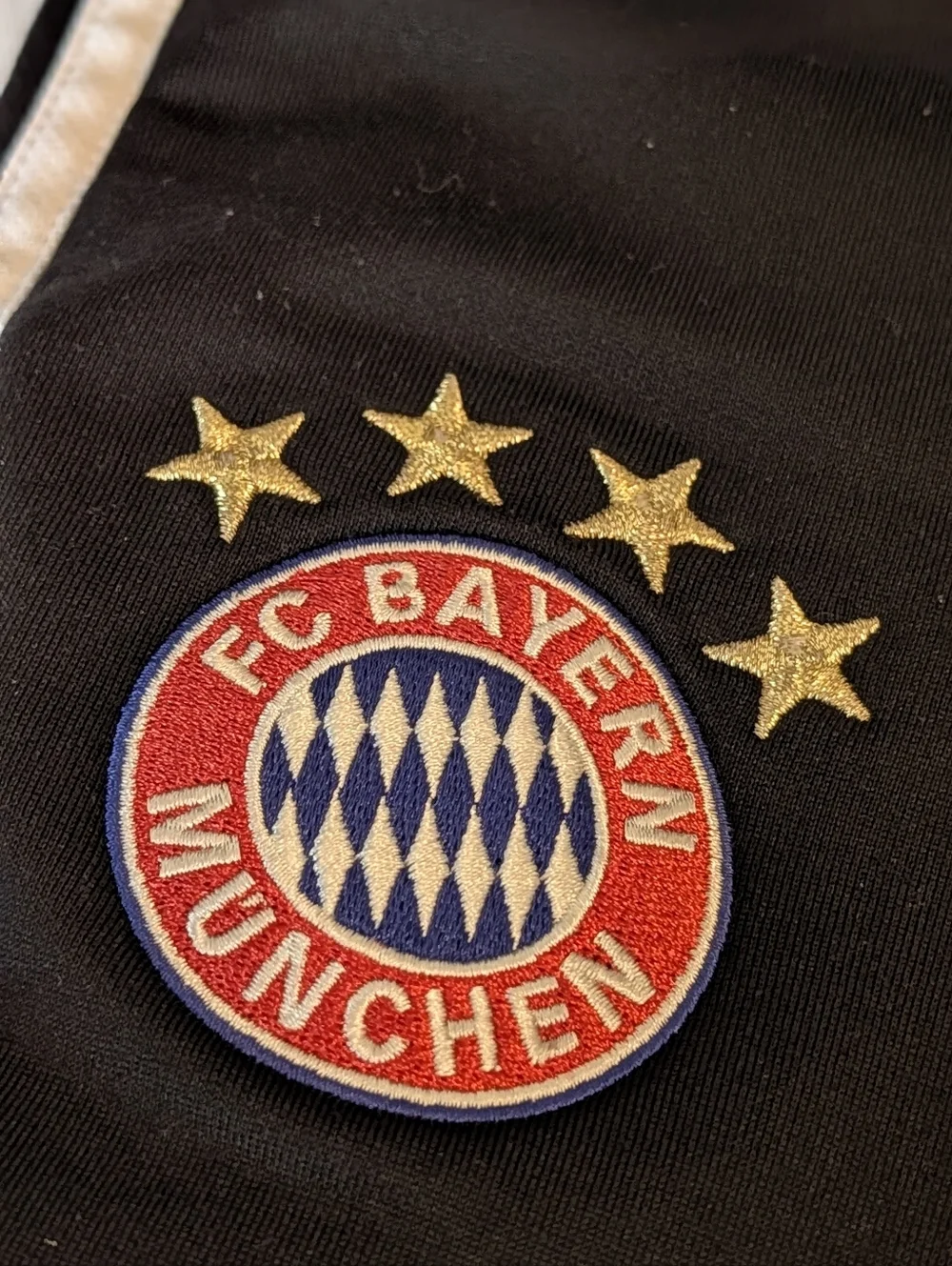 FC Bayern Munich Youth Black Soccer Track Pants - Picture 2 of 5